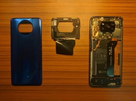 Где находится датчик nfc в poco x3 pro