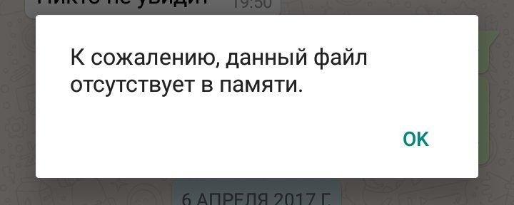 Отсутствует файл. Данный файл отсутствует во внутренней памяти. Что значит файл отсутствует во внутренней памяти ватсап. WHATSAPP К сожалению данный файл отсутствует.